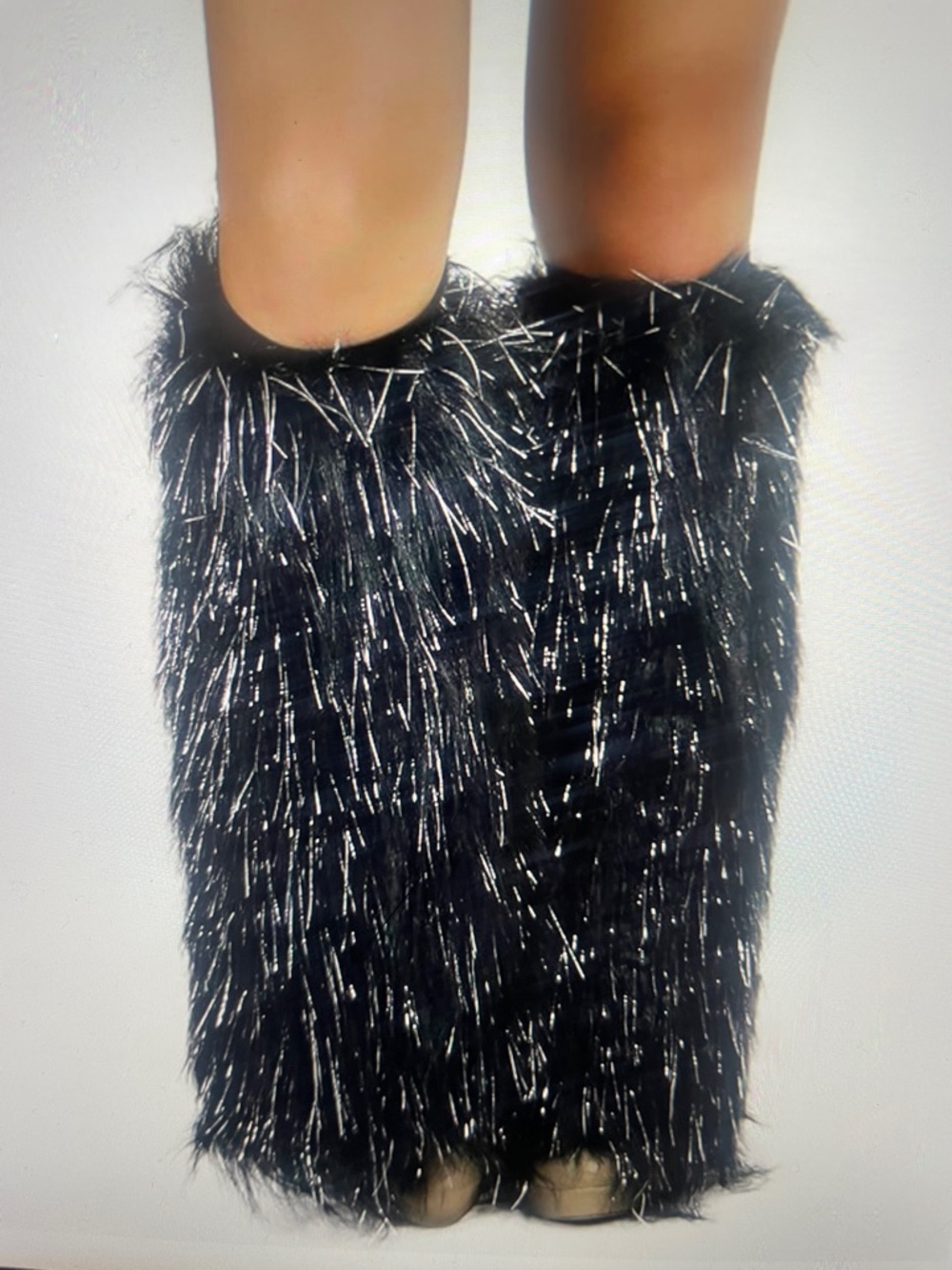 Faux Fur Leg Warmers